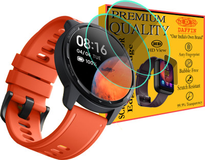 daffin Screen Guard for Xiaomi Watch S1 Active(Pack of 2)