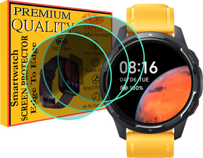 daffin Screen Guard for Xiaomi Watch S1 Active(Pack of 3)