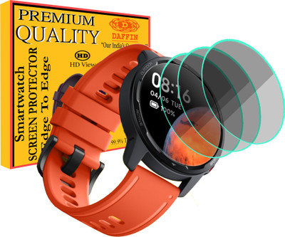 daffin Screen Guard for Xiaomi Watch S1 Active(Pack of 3)