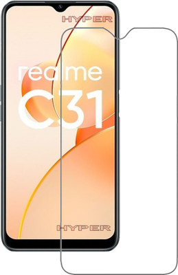 Hyper Tempered Glass Guard for realme c31, Realme C31(Pack of 1)