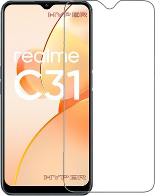 Hyper Tempered Glass Guard for realme c31, Realme C31(Pack of 1)