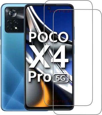 Hyper Tempered Glass Guard for POCO X4 Pro 5G(Pack of 2)