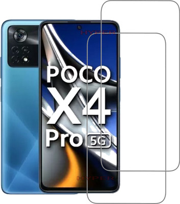 Hyper Tempered Glass Guard for POCO X4 Pro 5G(Pack of 2)