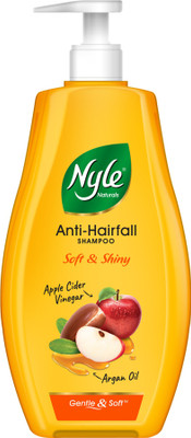 Nyle Naturals Soft Shiny Anti-hairfall Shampoo For Gentle Hair 800 Ml Supermart Can Be Location Specific For Rs. 155 @ 65% off
