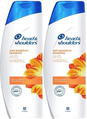 HEAD & SHOULDERS Anti Hairfall (Anti-Dandruff Shampoo) - 340ml each (Pack of 2) - AF-01(680 ml)