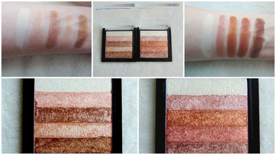 AGLEY INSTANT GLOW SHIMMER BRICK WASH OFF FACE HIGHLIGHTER PROFESSIONAL LOOK Highlighter(MULTICOLOR)