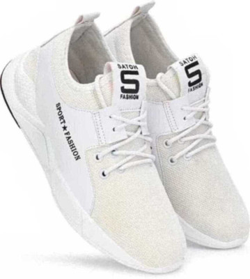 Begone Walking Shoes For Men(White , 7)