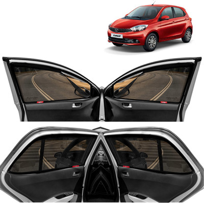Kingsway Side Window Sun Shade For Tata Tiago(Black)