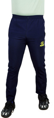 LIBSADRESSES Solid Men Brown Track Pants