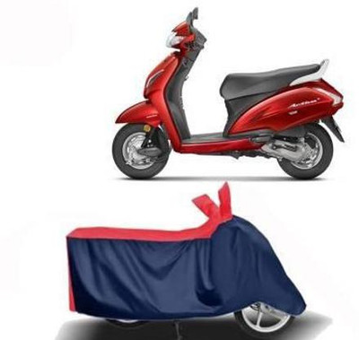 KEDIT Two Wheeler Cover for Hero(Activa 125, Red, Blue)