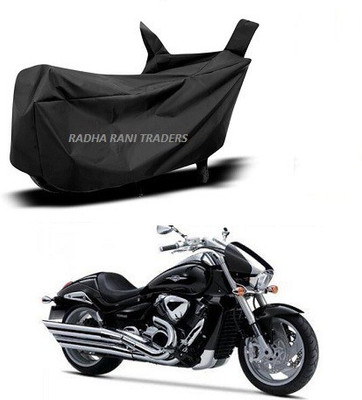 RADHA RANI TARDERS Two Wheeler Cover for Suzuki(Intruder, Black)