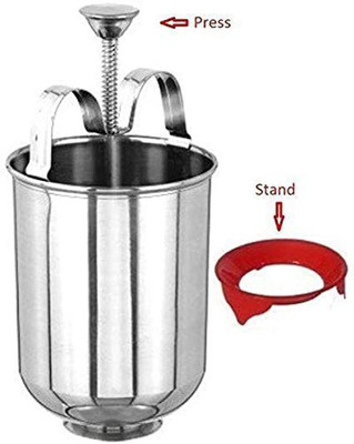 FIVANIO stainless steel mau vada mer with mau vada ne 2 in 1 fry tool Vada Maker