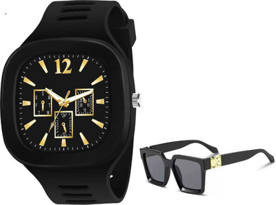 FEELKART MEN STYLISH SPECIAL COMBO PACK FOR MEN & BOYS. Analog Watch  - For Boys