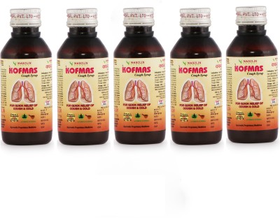 masolin KOFMAS COUGH SYRUP PACK OF 5 x 100ML(Pack of 5)