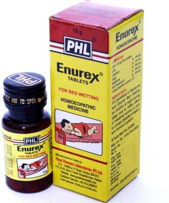 PhL Enurex Tablets (For Bed Wetting) (Pack of 4)(Pack of 4, 48 g)
