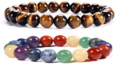 Gemaltic Stone Agate Bracelet Set(Pack of 2)