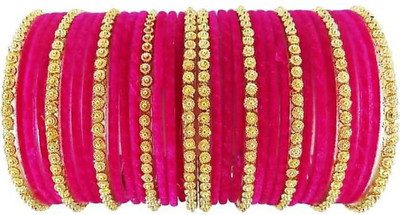 MADHAV ENTERPRISES Glass Bangle Set(Pack of 34)