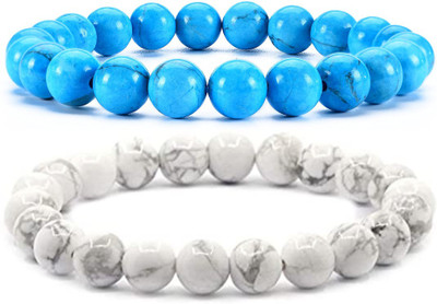 Gemaltic Stone Agate Bracelet Set(Pack of 2)