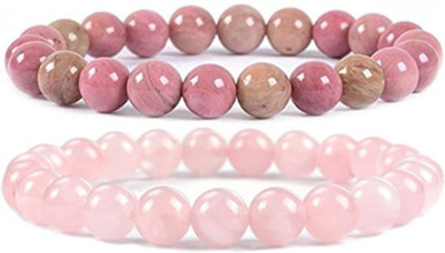 Gemaltic Stone Agate Bracelet Set(Pack of 2)