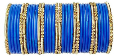 MADHAV ENTERPRISES Glass Bangle Set(Pack of 36)