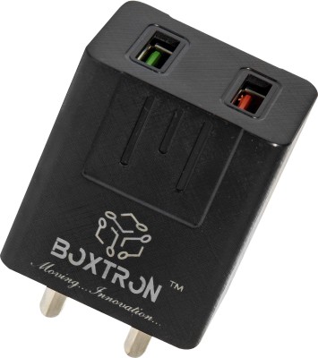 Boxtron 20 W 2.4 A Wall Charger for Mobile with Detachable Cable(White, Cable Included)