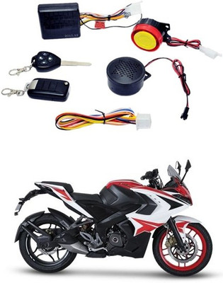 RKPSP Two-way Bike Alarm Kit(Siren, Flashing Light 125 dB)