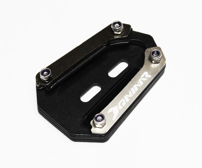 OBEROI'S TRADERS Premium Stainless Steel Black Side Stand Extender for Dominar 250/400 Bike Crash Guard(Bajaj)