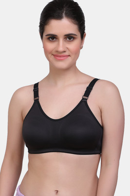 Maroon Women Minimizer Non Padded Bra(Black)