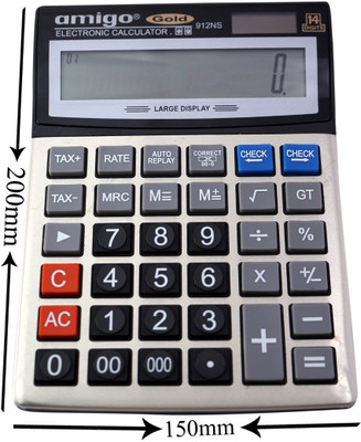 Amigo 912ND Basic  Calculator(14 Digit)
