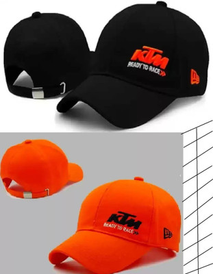 Rozti Embroidered, Solid, Self Design, Applique Sports/Regular Cap Cap(Pack of 2)