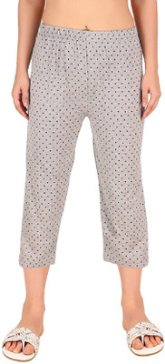 Kolva Women Grey Capri