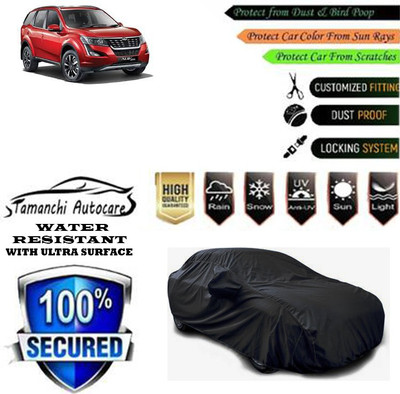 Tamanchi Autocare Car Cover For Mahindra XUV500 W8 AWD(Black)