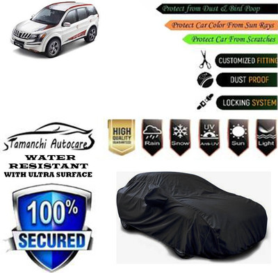 Tamanchi Autocare Car Cover For Mahindra XUV500 W9 AT Diesel(Black)