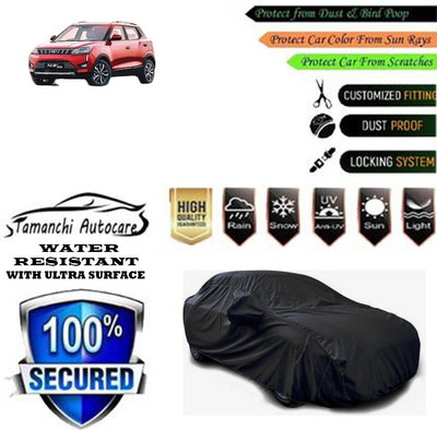Tamanchi Autocare Car Cover For Mahindra XUV 300(Black)