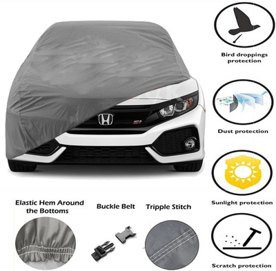 DING-DONG Car Cover For Honda Civic (Without Mirror Pockets)(Grey, For 2020, 2021 Models)