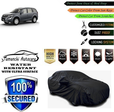 Tamanchi Autocare Car Cover For Mahindra XUV500 W4 1.99 mHawk(Black)