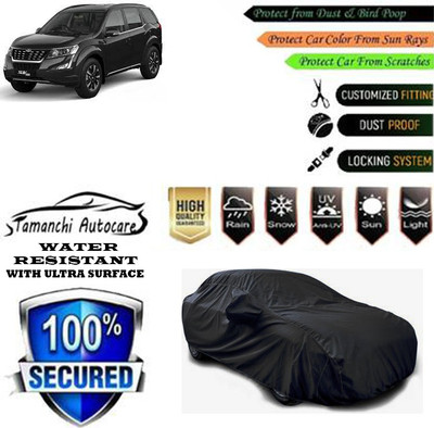 Tamanchi Autocare Car Cover For Mahindra XUV500 AT W10 FWD(Black)