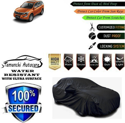 Tamanchi Autocare Car Cover For Mahindra XUV500 W8 2WD(Black)
