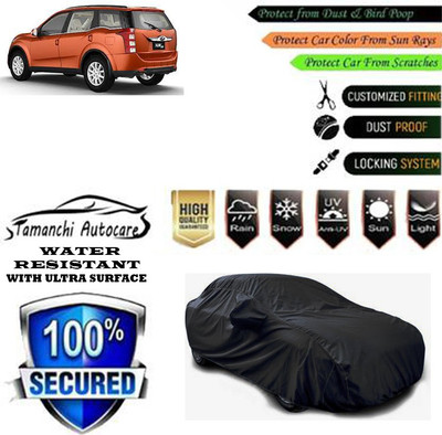 Tamanchi Autocare Car Cover For Mahindra XUV500 W7 Diesel(Black)