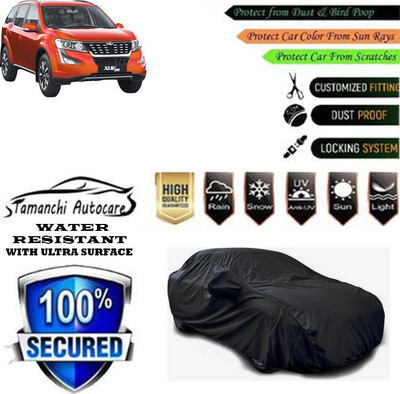 Tamanchi Autocare Car Cover For Mahindra XUV500 W9 Diesel(Black)