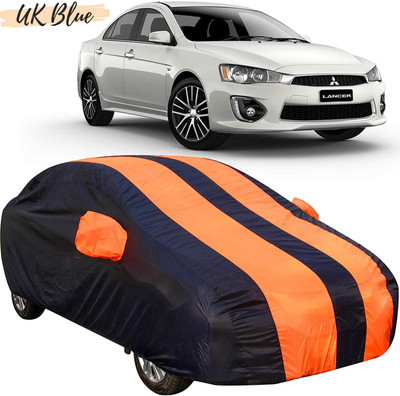 UK Blue Car Cover For Mitsubishi Lancer (With Mirror Pockets)(Orange)