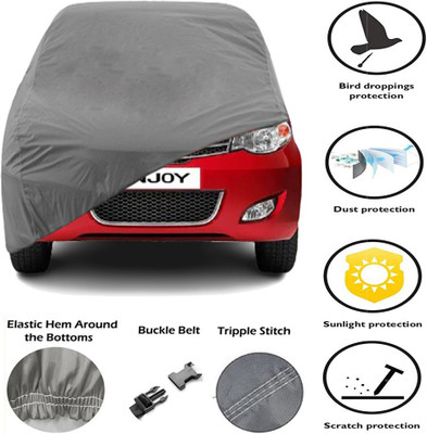 AT Mark Car Cover For Chevrolet Enjoy (Without Mirror Pockets)(Grey)
