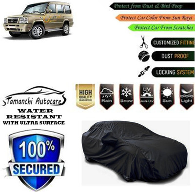 Tamanchi Autocare Car Cover For Tata Sumo Gold CX(Black)