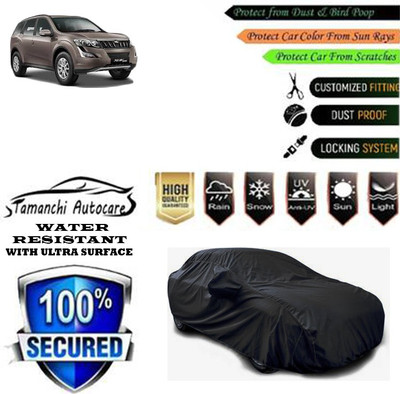 Tamanchi Autocare Car Cover For Mahindra XUV500 W5 Diesel(Black)