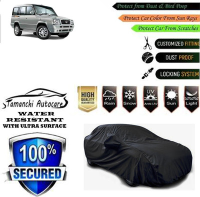 Tamanchi Autocare Car Cover For Tata Sumo Gold CX PS BSIII(Black)
