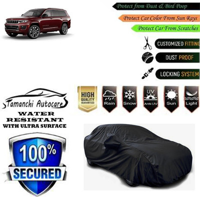 Tamanchi Autocare Car Cover For Jeep Grand Cherokee Summit 4X4 Diesel(Black)