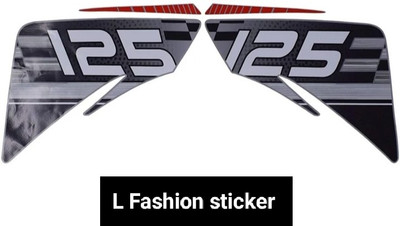 BR BULL Sticker & Decal for Bike(Red)