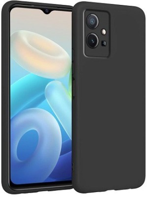 Bodoma Back Cover for Vivo T1 5G, Vivo Y75 5G(Black, Grip Case, Pack of: 1)