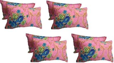 Asar Creations Cotton Pillows Cover(Pack of 8, 46 cm*72 cm, Pink)