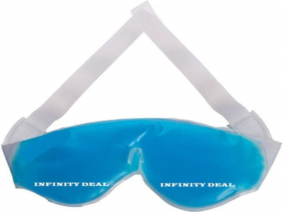 infinity deal Eye Gel Mask with Strap-on DK=4. Cooling Relaxation for Tired Eyes (PACK OF 1)(180 ml)